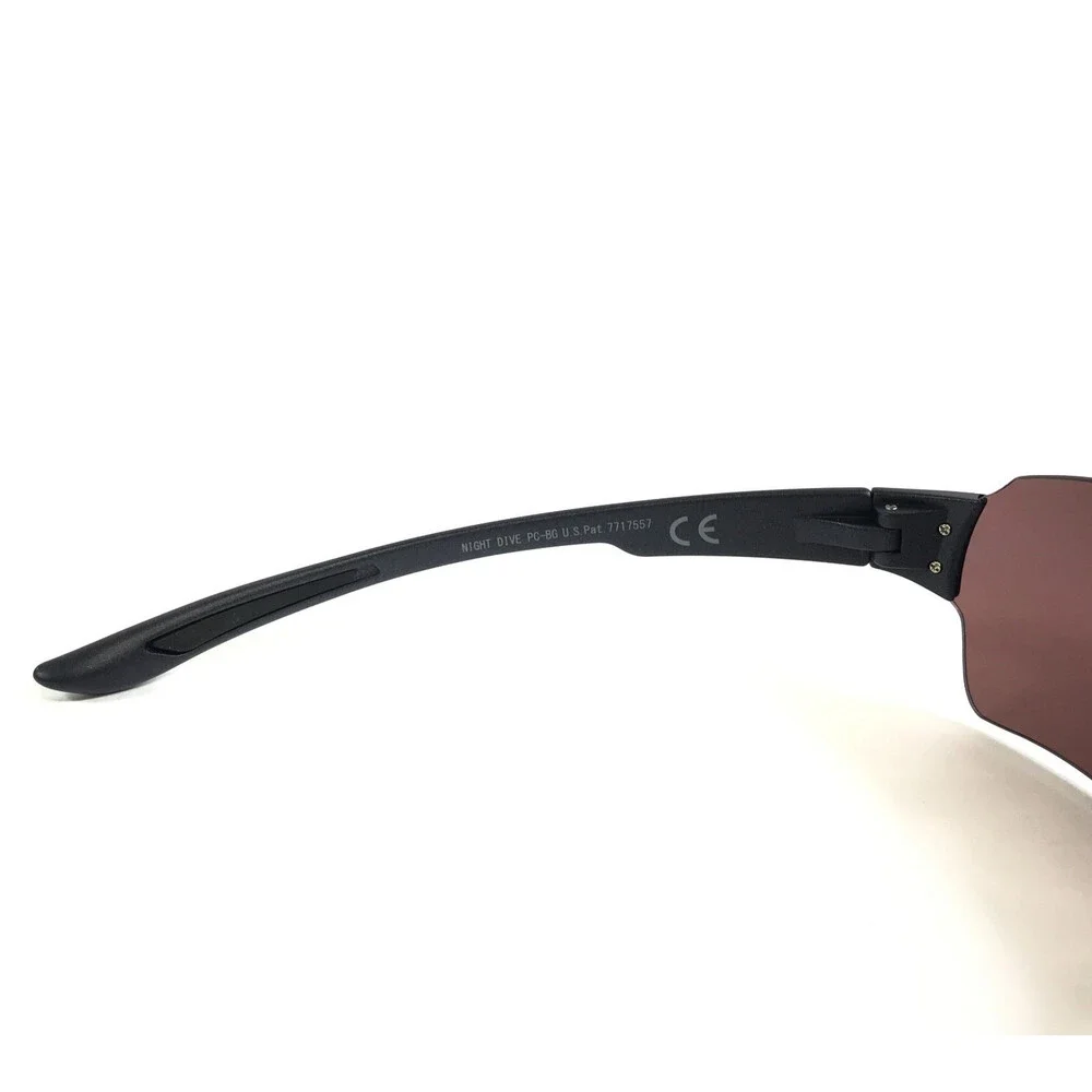 Maui Jim Sunglasses NIGHT DIVE MJ521-03M Matte Blue Frames with Maui Rose Lenses